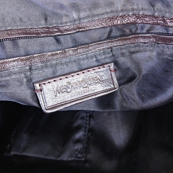 YSL Viantage Leather Handbag - Picture 12 of 16